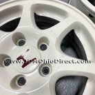 JDM EK9 Civic Type R White 5 Lug Wheels